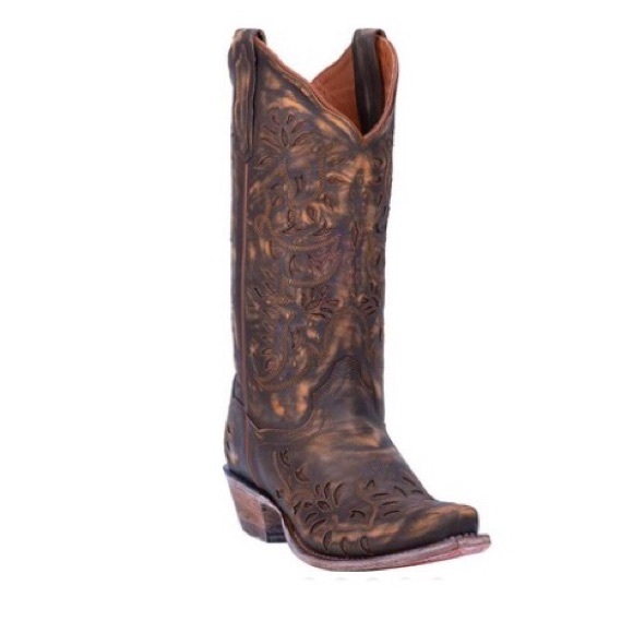 Women's Dan Post Irresistible Cowgirl Boots, Nib